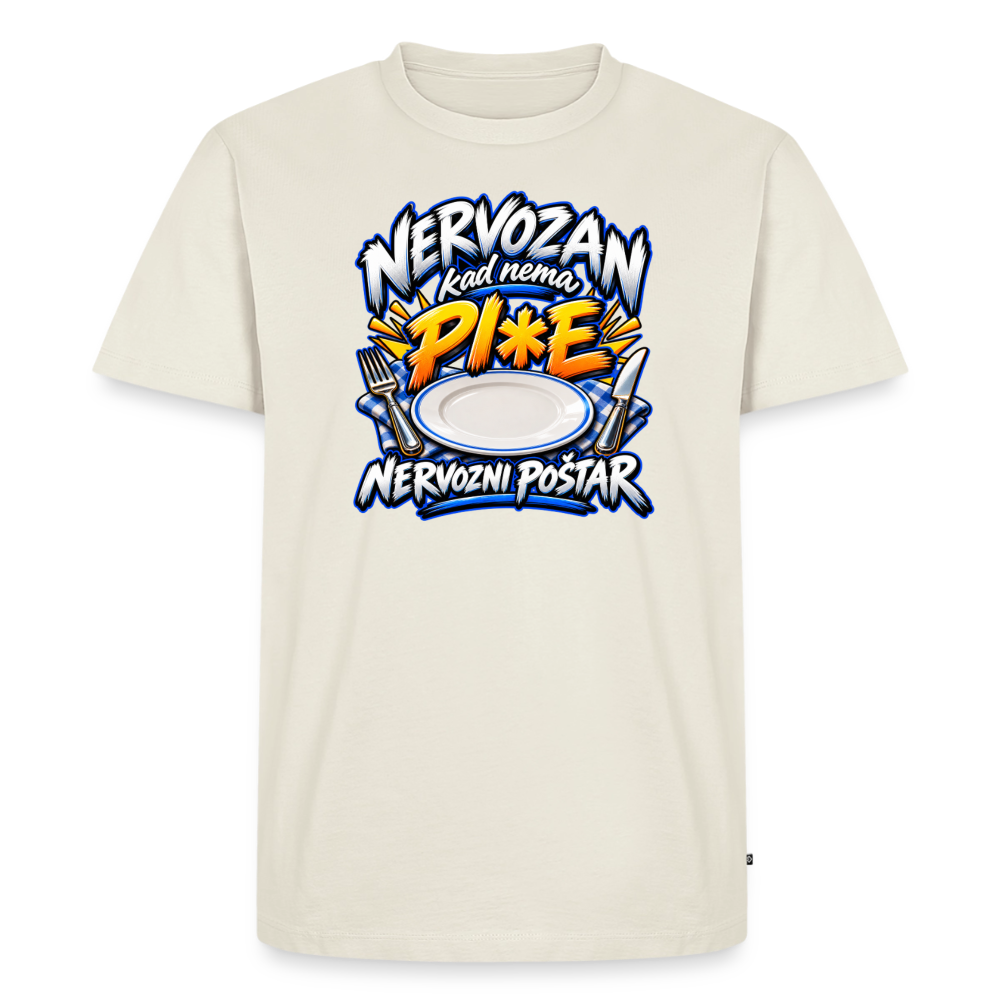 Männer Premium T-Shirt - Naturweiß