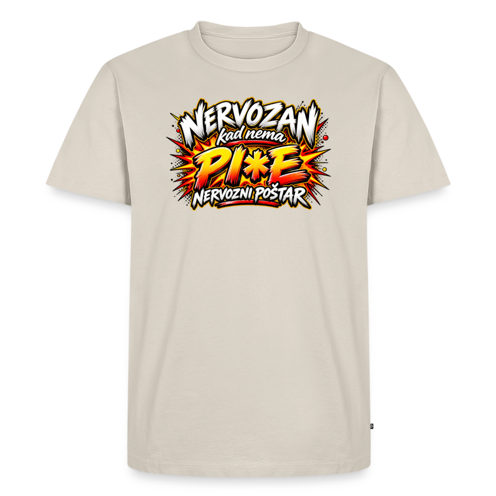 Männer Premium T-Shirt - Beige