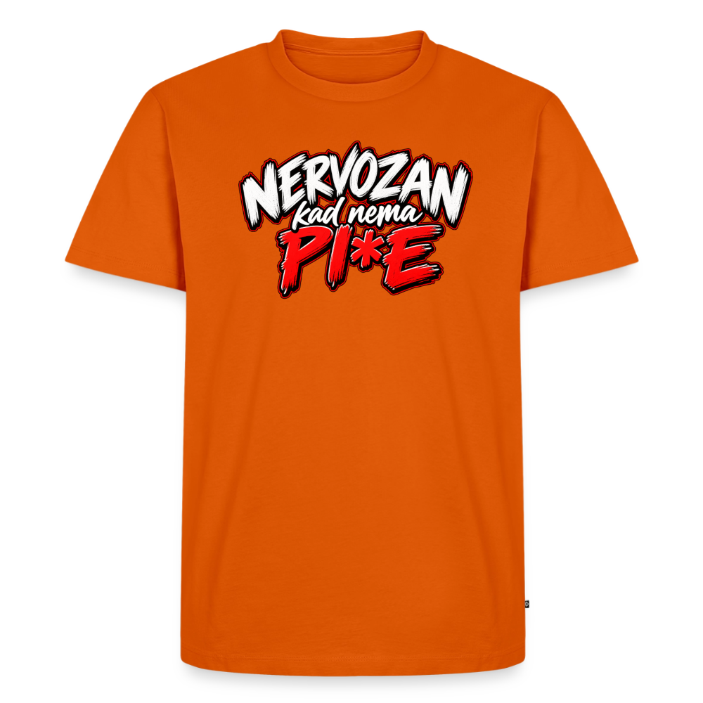 Männer Premium T-Shirt - Orange 