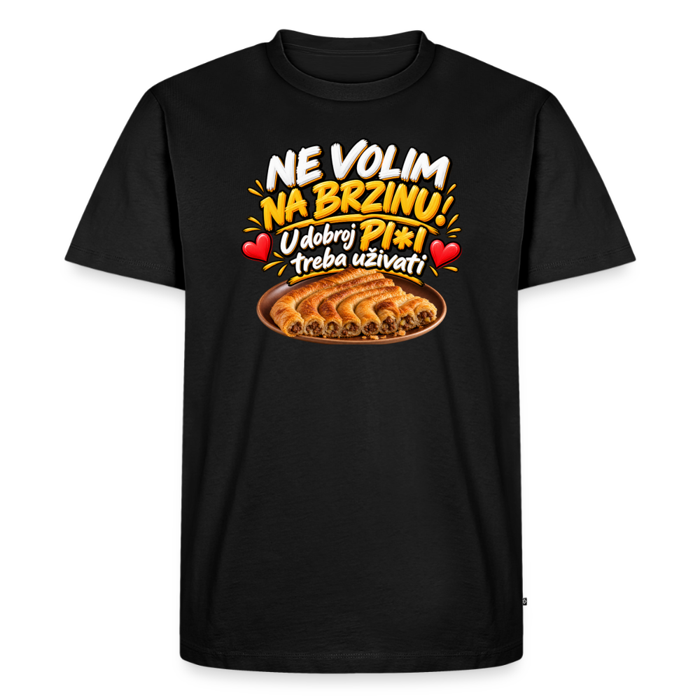Männer Premium T-Shirt - Schwarz