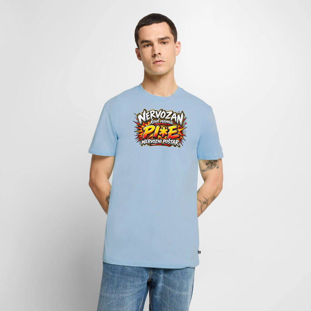Männer Premium T-Shirt - Hellblau