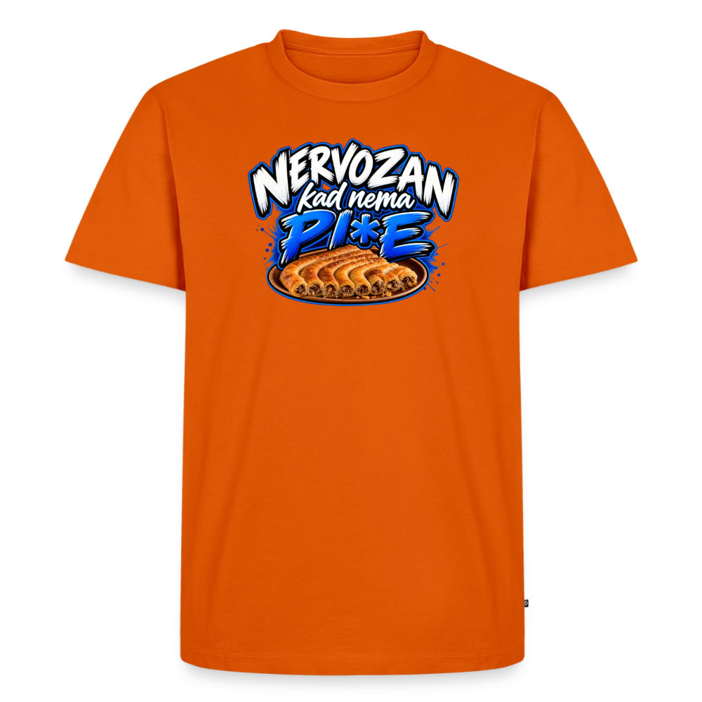 Männer Premium T-Shirt - Orange 