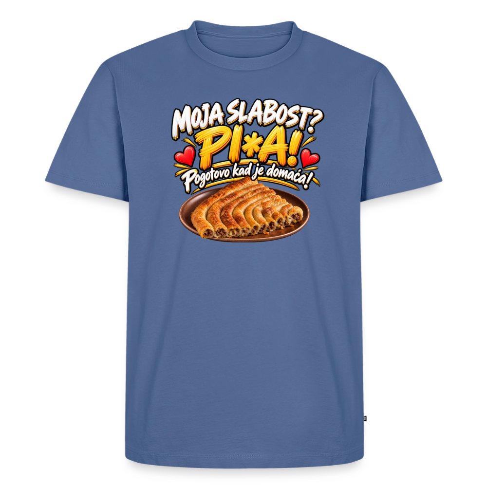 Männer Premium T-Shirt - Taubenblau
