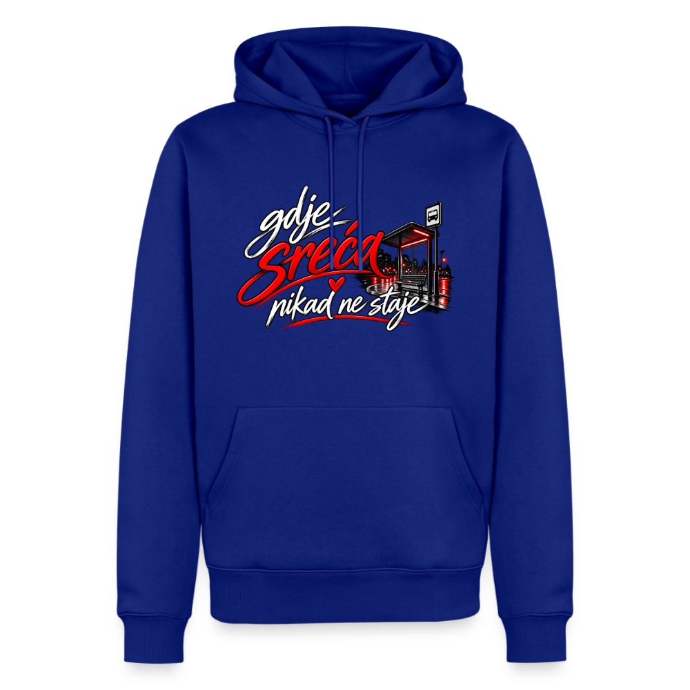 Männer Premium Hoodie - gdje sreca nikad ne staje - Royalblau