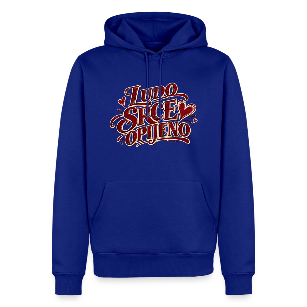 Männer Premium Hoodie - ludo srce opijeno - Royalblau