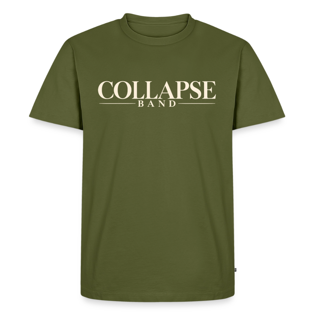 Männer Premium T-Shirt - Collapse Band Clasic - Khaki