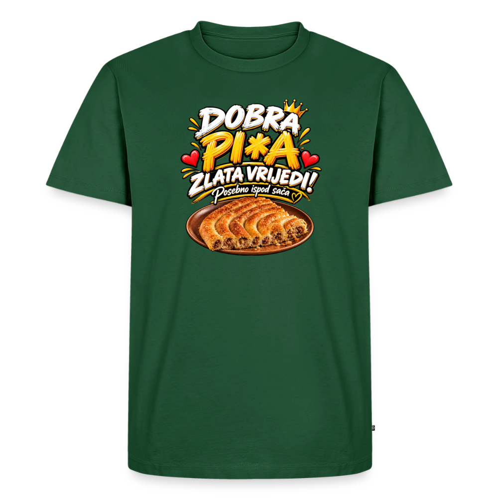 Männer Premium T-Shirt - Flaschengrün