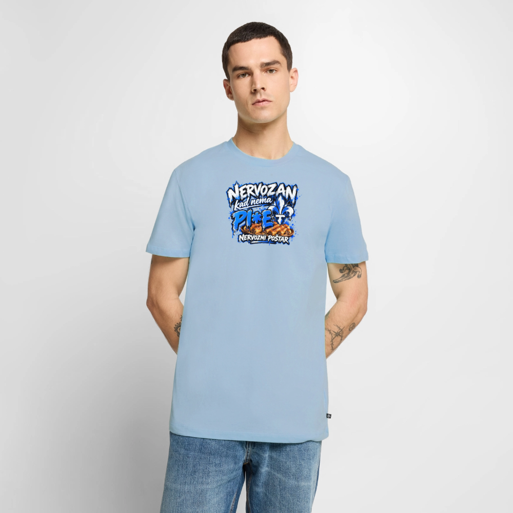 Männer Premium T-Shirt - Hellblau
