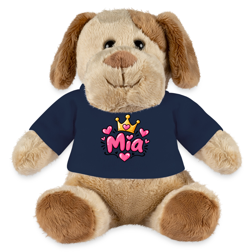 MiniFeet® Hund Helge – Personalisierbar mit Namen & Design - French Navy