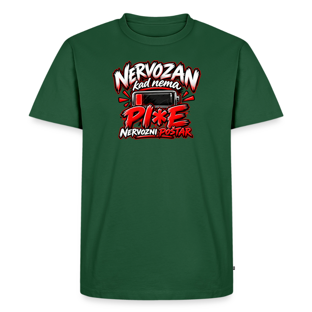 Männer Premium T-Shirt - Flaschengrün