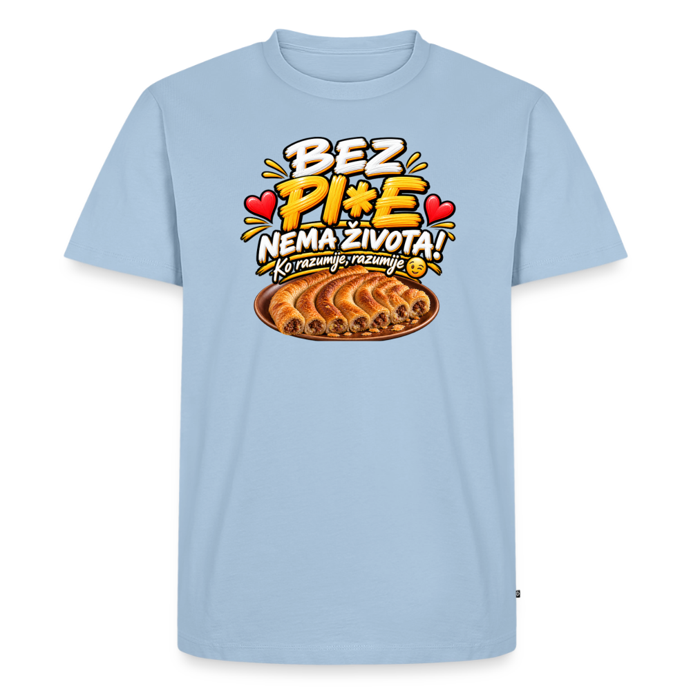 Männer Premium T-Shirt - Hellblau