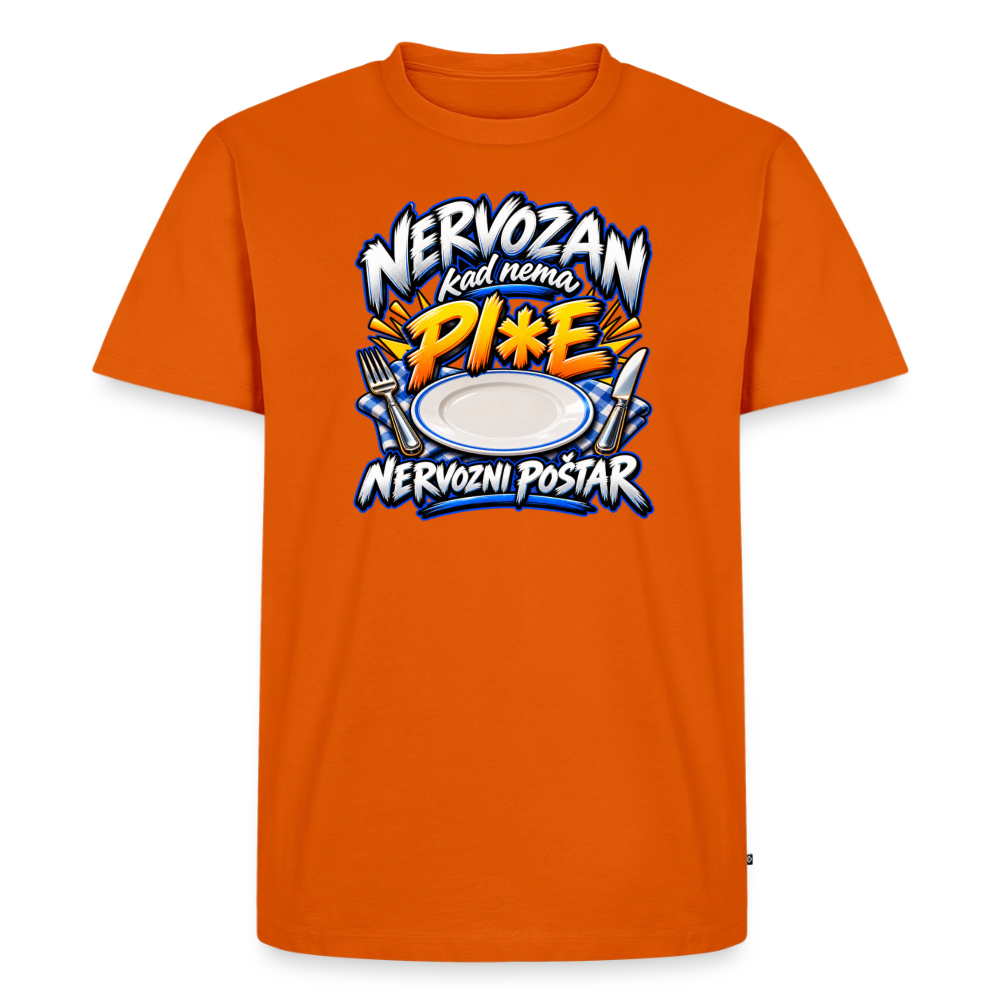 Männer Premium T-Shirt - Orange 