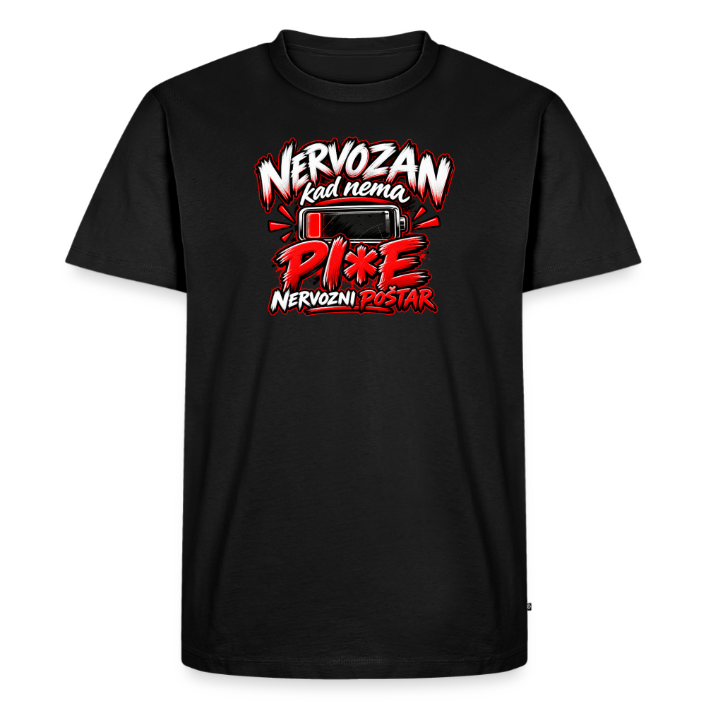 Männer Premium T-Shirt - Schwarz