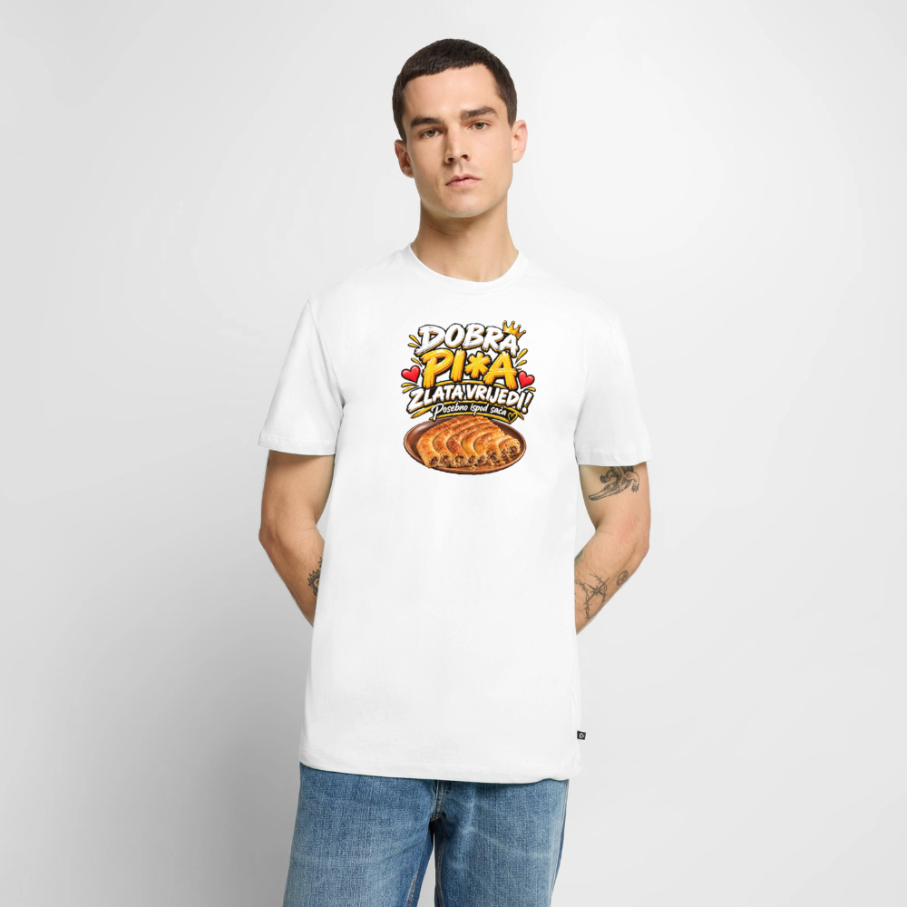 Männer Premium T-Shirt - Weiß