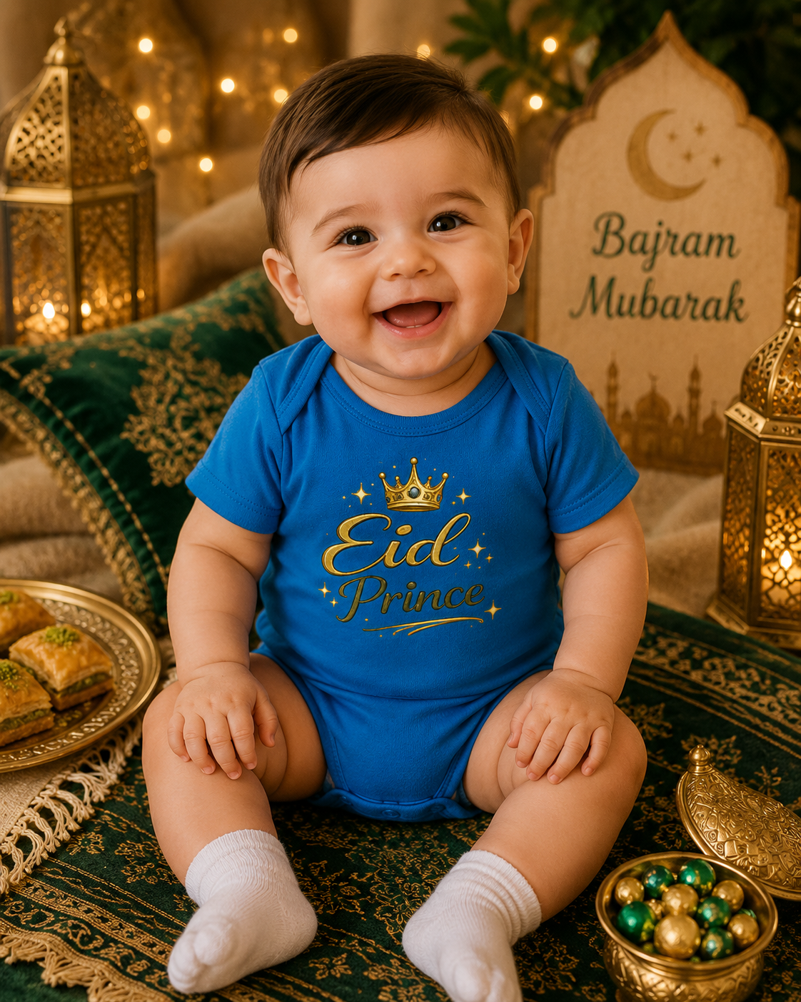 Eid princ – Dječiji organski bodi | Eid bebi bodi