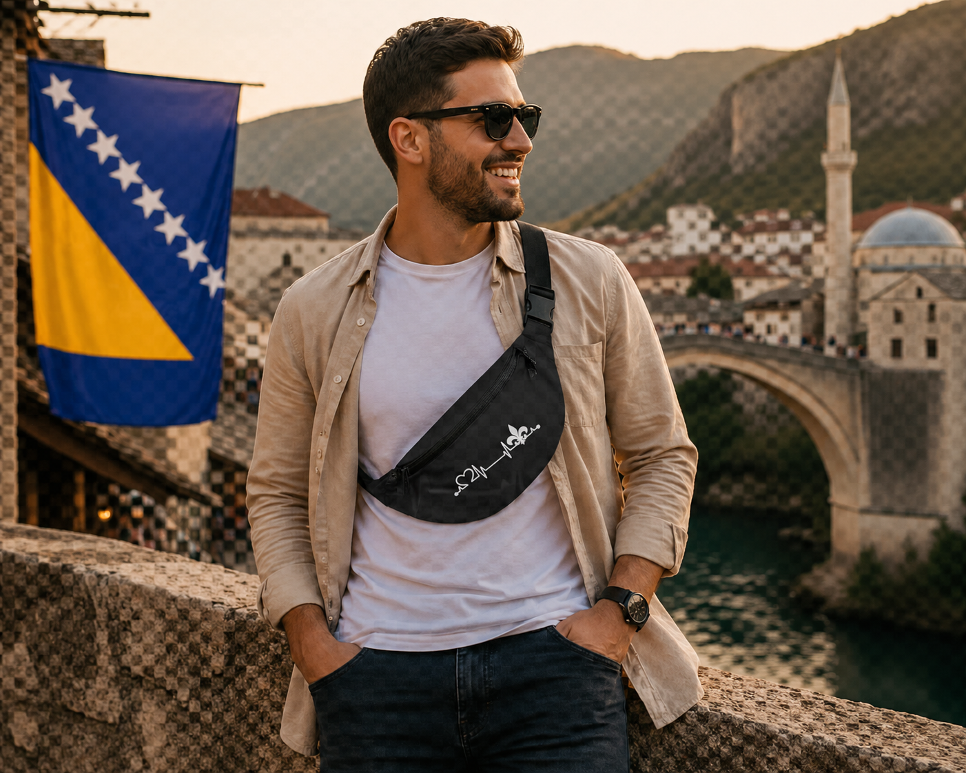 Pojasna torbica – Srce Bosne