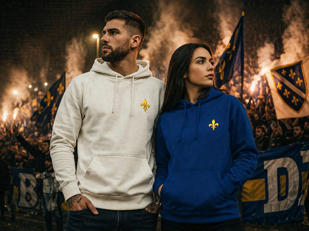 Ženska dukserica s kapuljačom - Bosna | Ljiljan