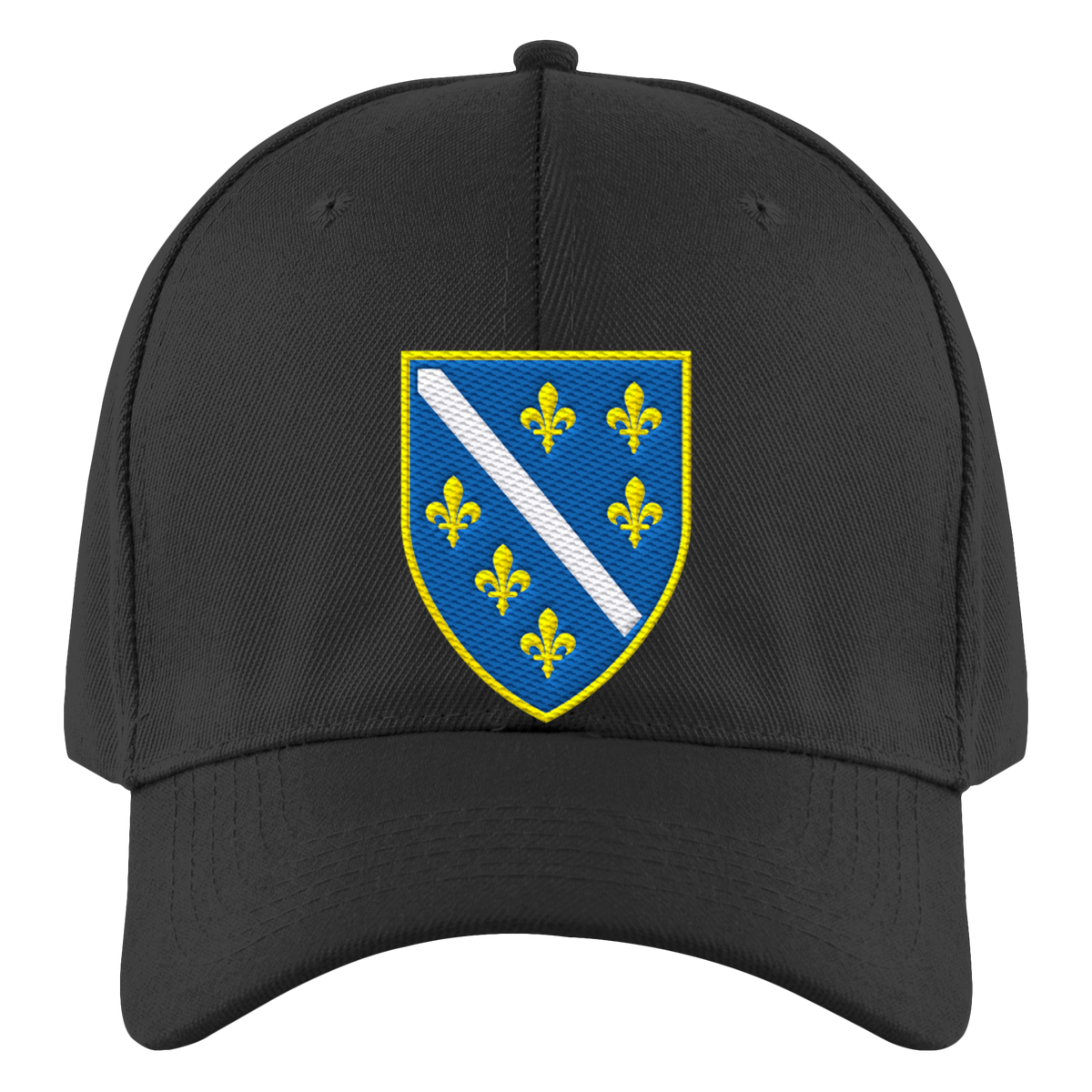 Bosanski grb – ljubav prema domovini s ponosom | Premium vez – Authentic Baseball Cap