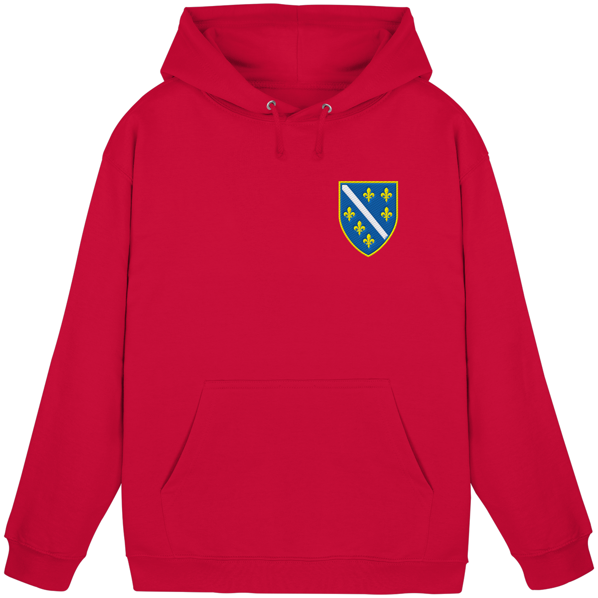 Bosanski grb – ljubav prema domovini s ponosom | Premium vez – Basic uniseks hoodie