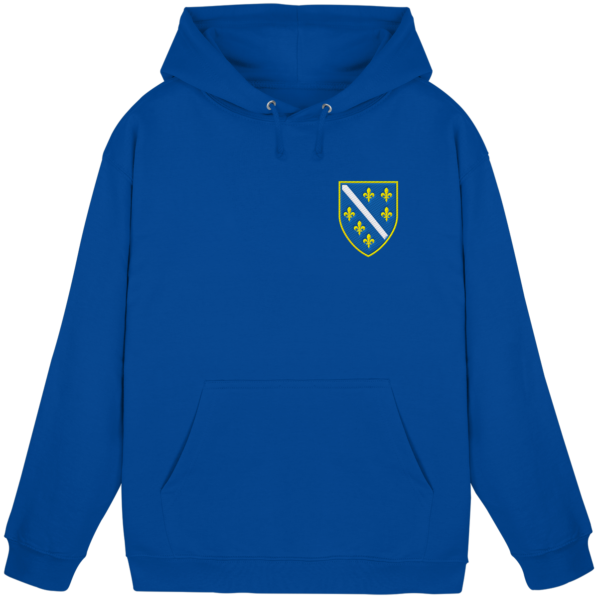 Bosanski grb – ljubav prema domovini s ponosom | Premium vez – Basic uniseks hoodie