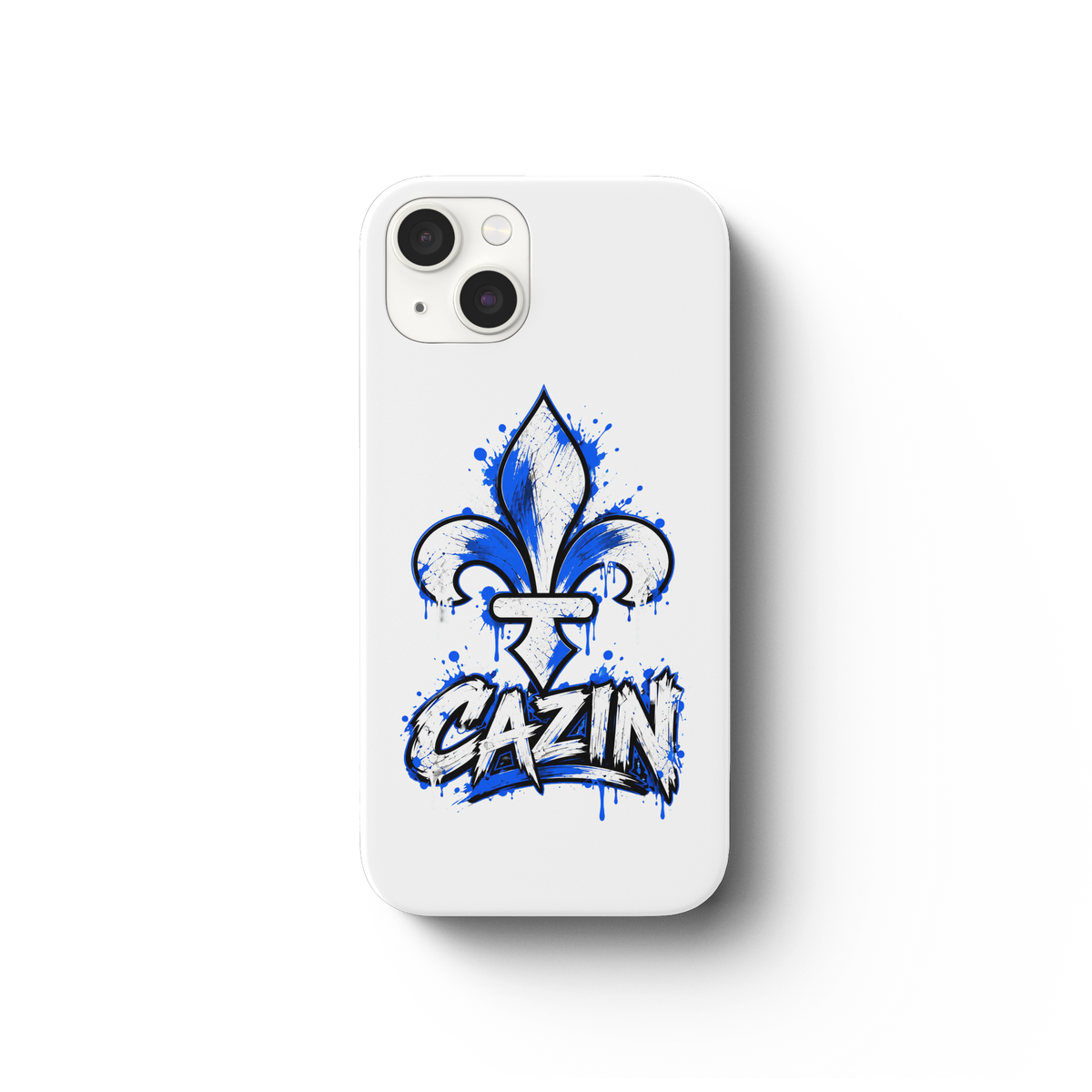 CAZIN futrola za mobitel – Bosanska ljiljanu u grafiti dizajnu | Balkan Style - Futrola za iPhone 13
