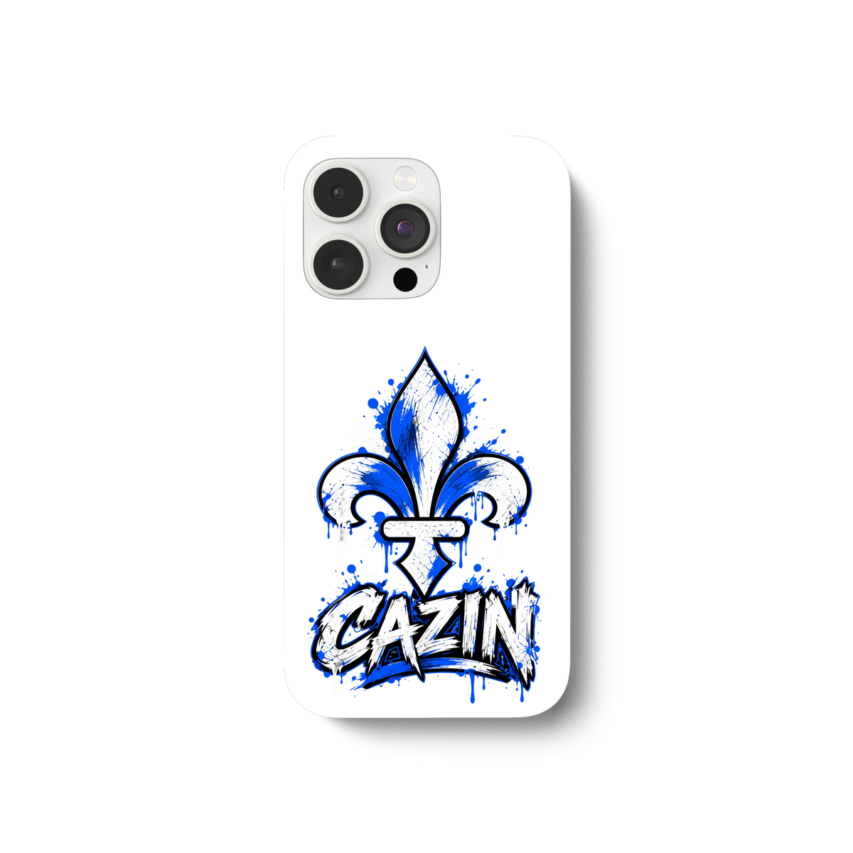 CAZIN futrola za mobitel – Bosanska ljiljanu u grafiti dizajnu | Balkan Style - Futrola za mobitel iPhone 13 Pro