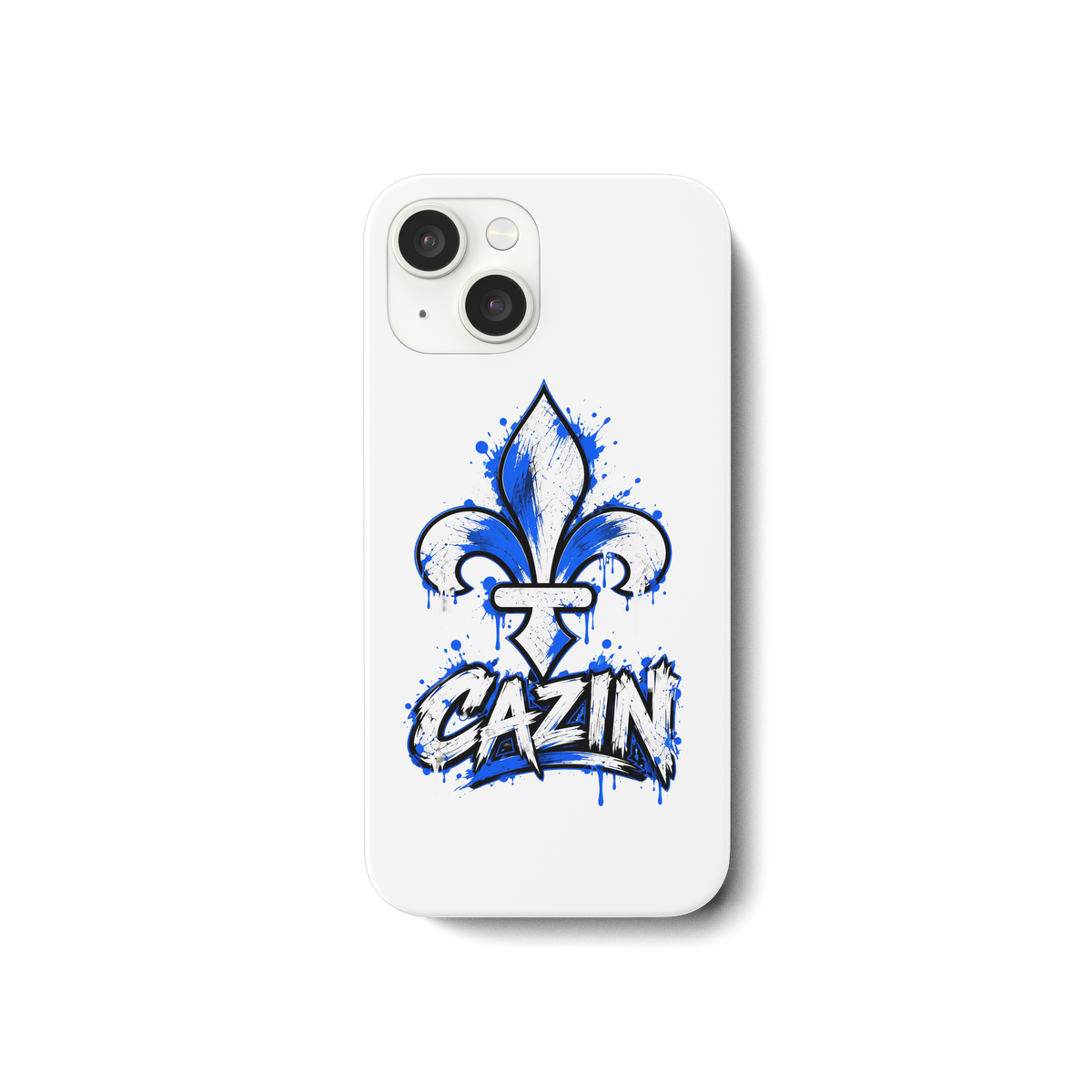 CAZIN maska za mobitel – Bosanska ljiljanu u grafiti dizajnu | Balkan Style - Maska za mobitel iPhone 15