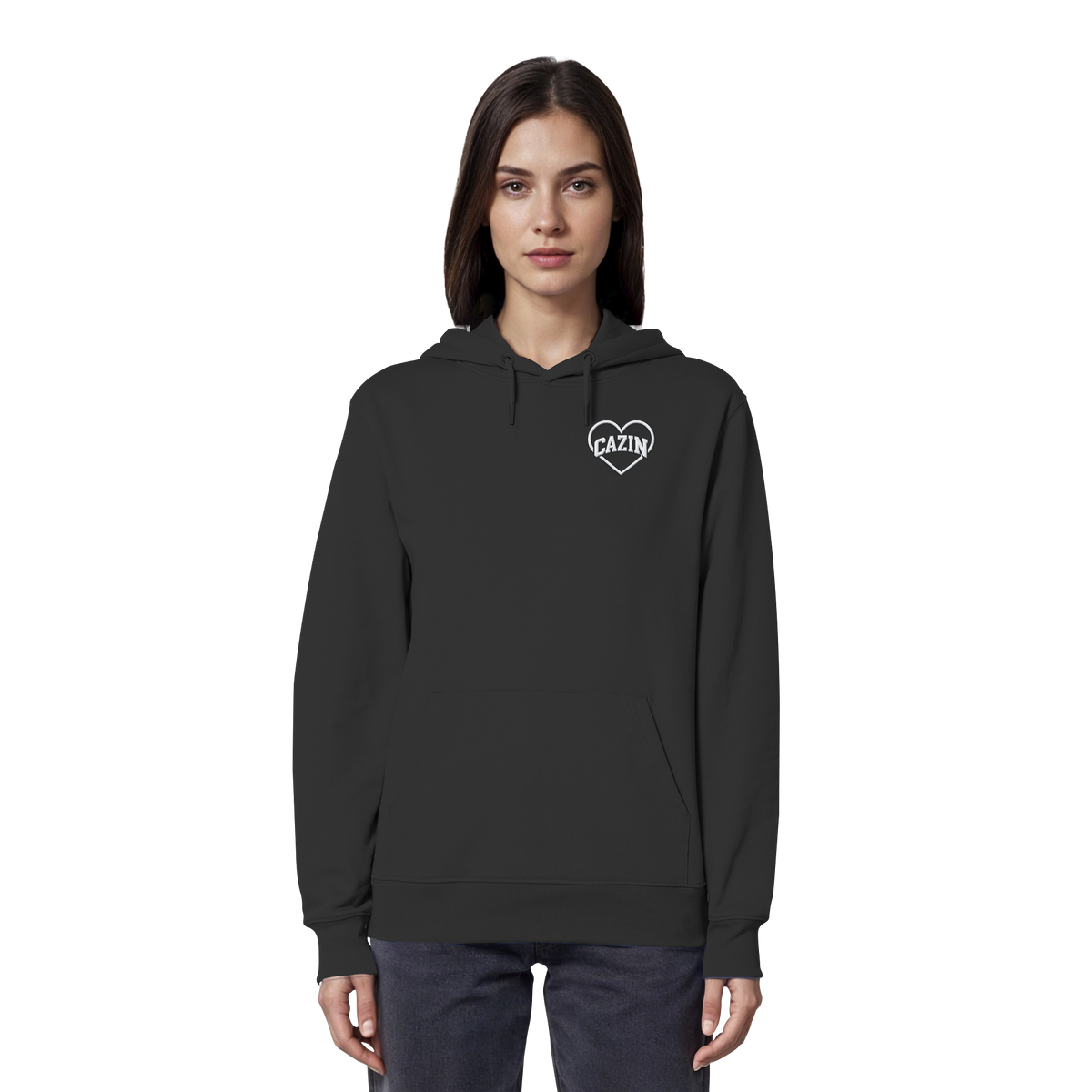 CAZIN Stanley/Stella Premium organska majica dugih rukava sa vezanim srcem | Unisex