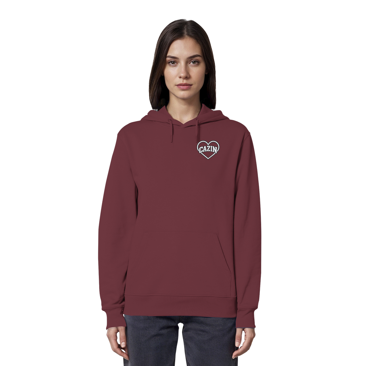 CAZIN Stanley/Stella Premium organska majica dugih rukava sa vezanim srcem | Unisex
