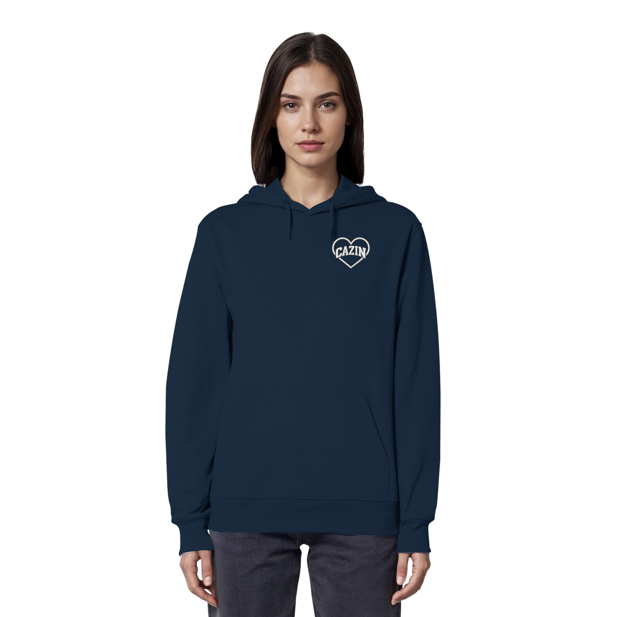 CAZIN Stanley/Stella Premium organska majica dugih rukava sa vezanim srcem | Unisex