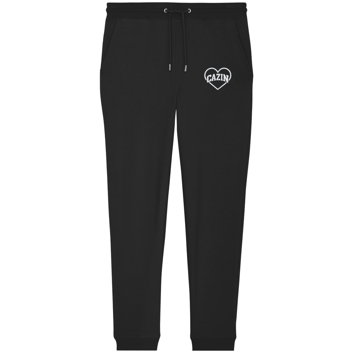 CAZIN Premium organske jogger hlače sa vezom srca | Unisex