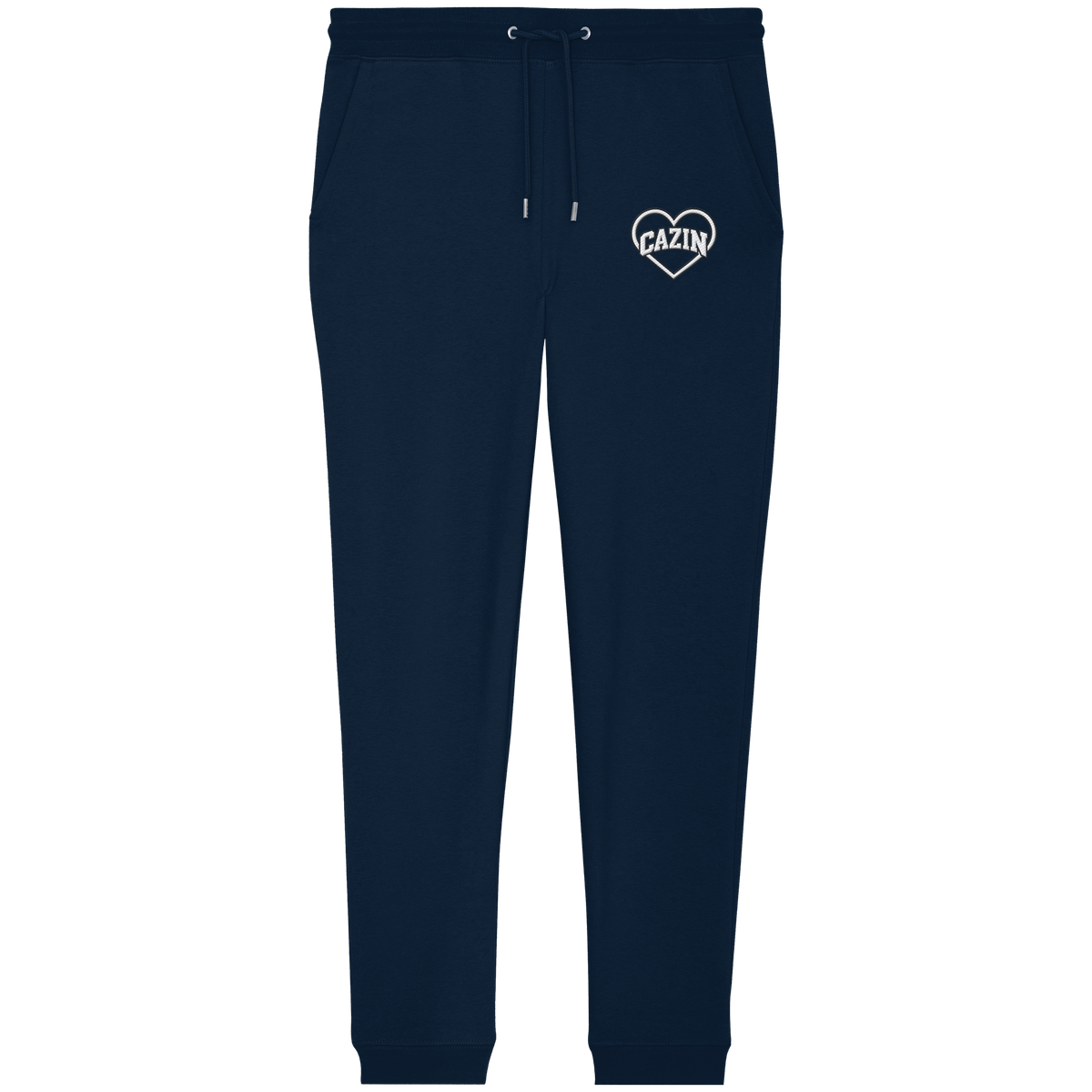 CAZIN Premium organske jogger hlače sa vezom srca | Unisex