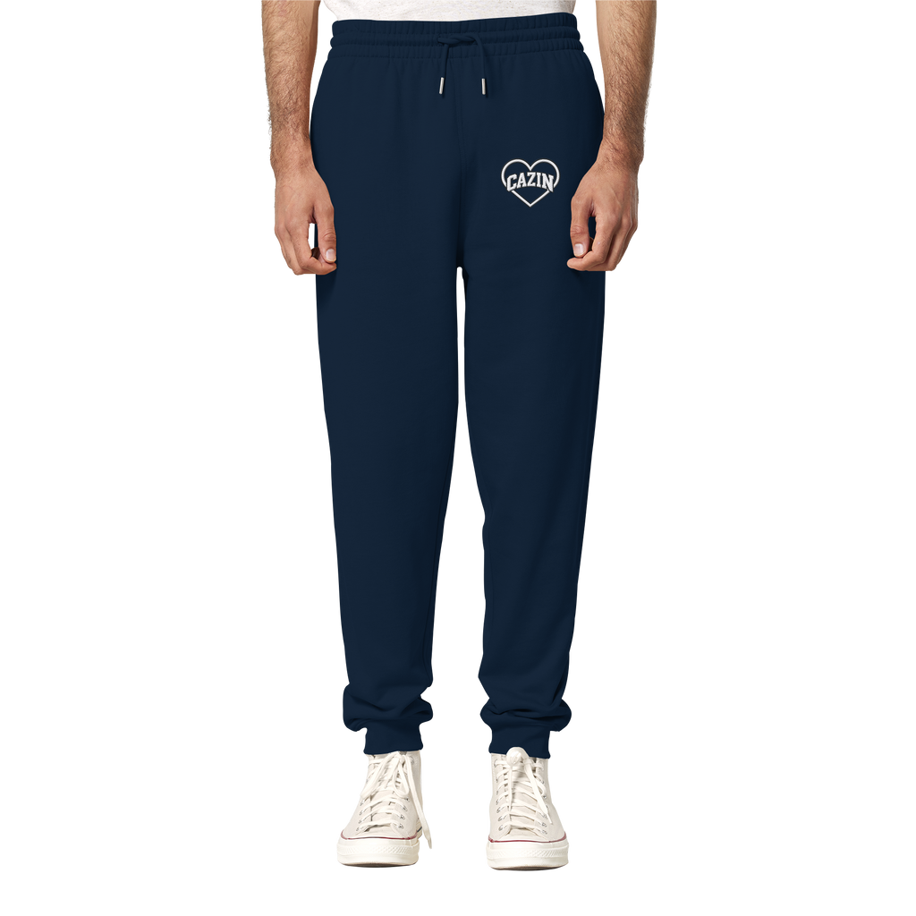 CAZIN Premium organske jogger hlače sa vezom srca | Unisex