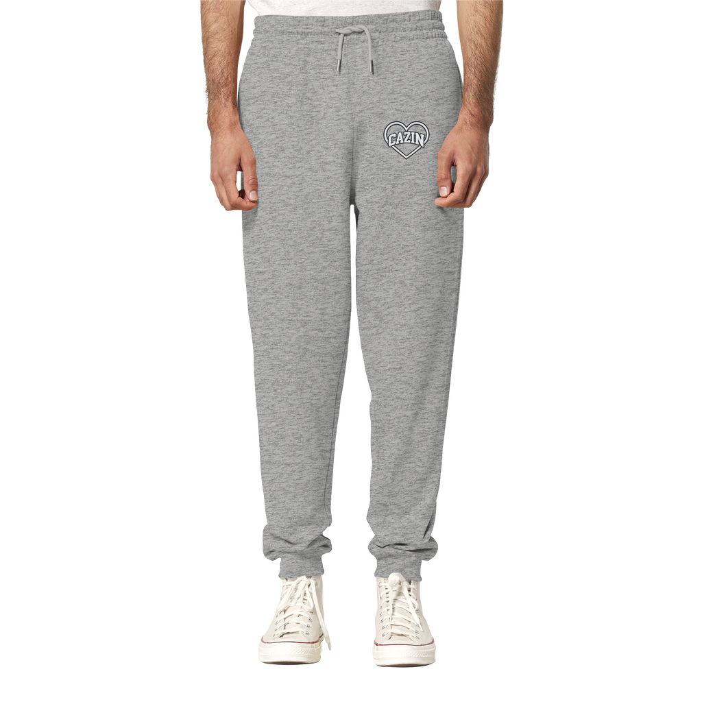 CAZIN Premium organske jogger hlače sa vezom srca | Unisex