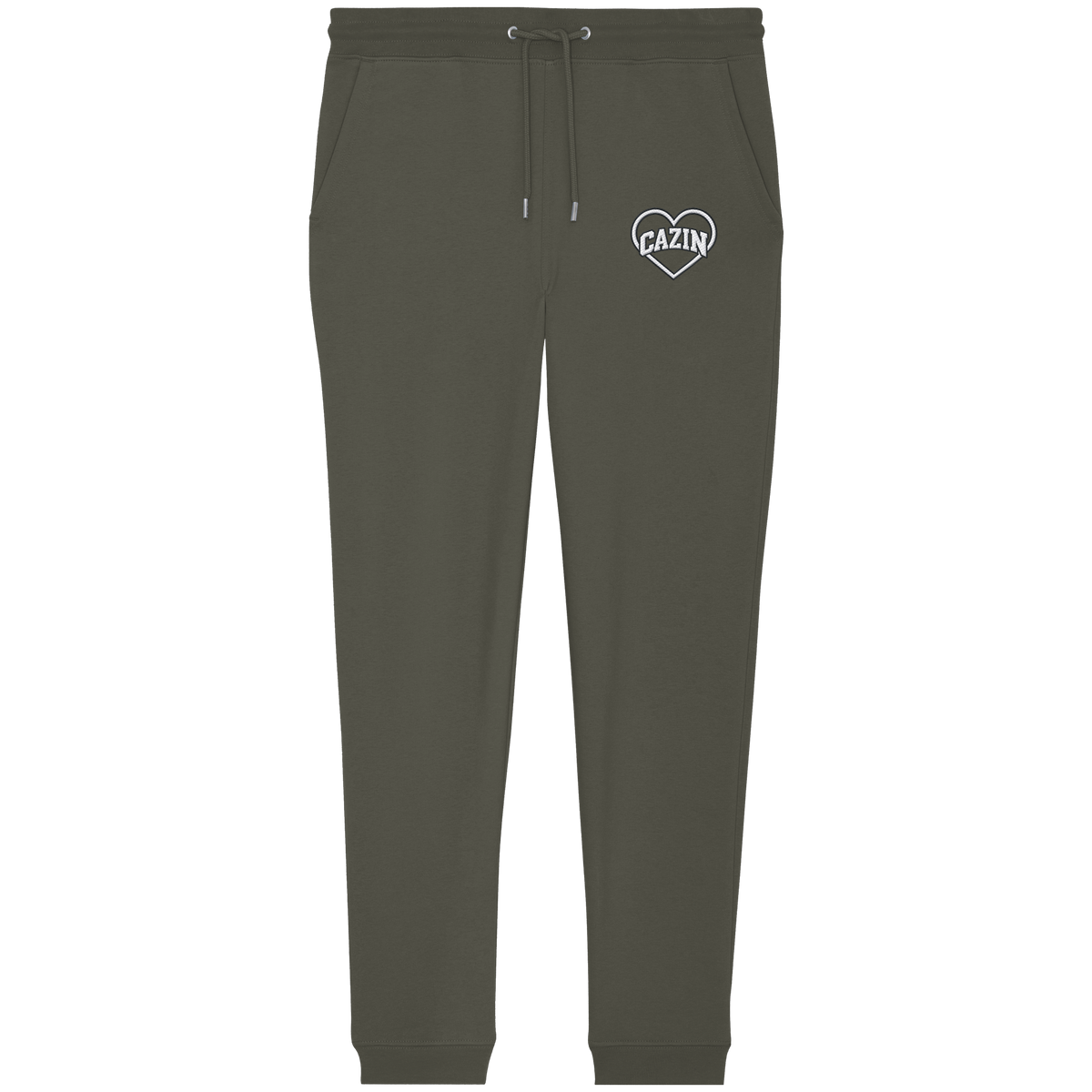 CAZIN Premium organske jogger hlače sa vezom srca | Unisex