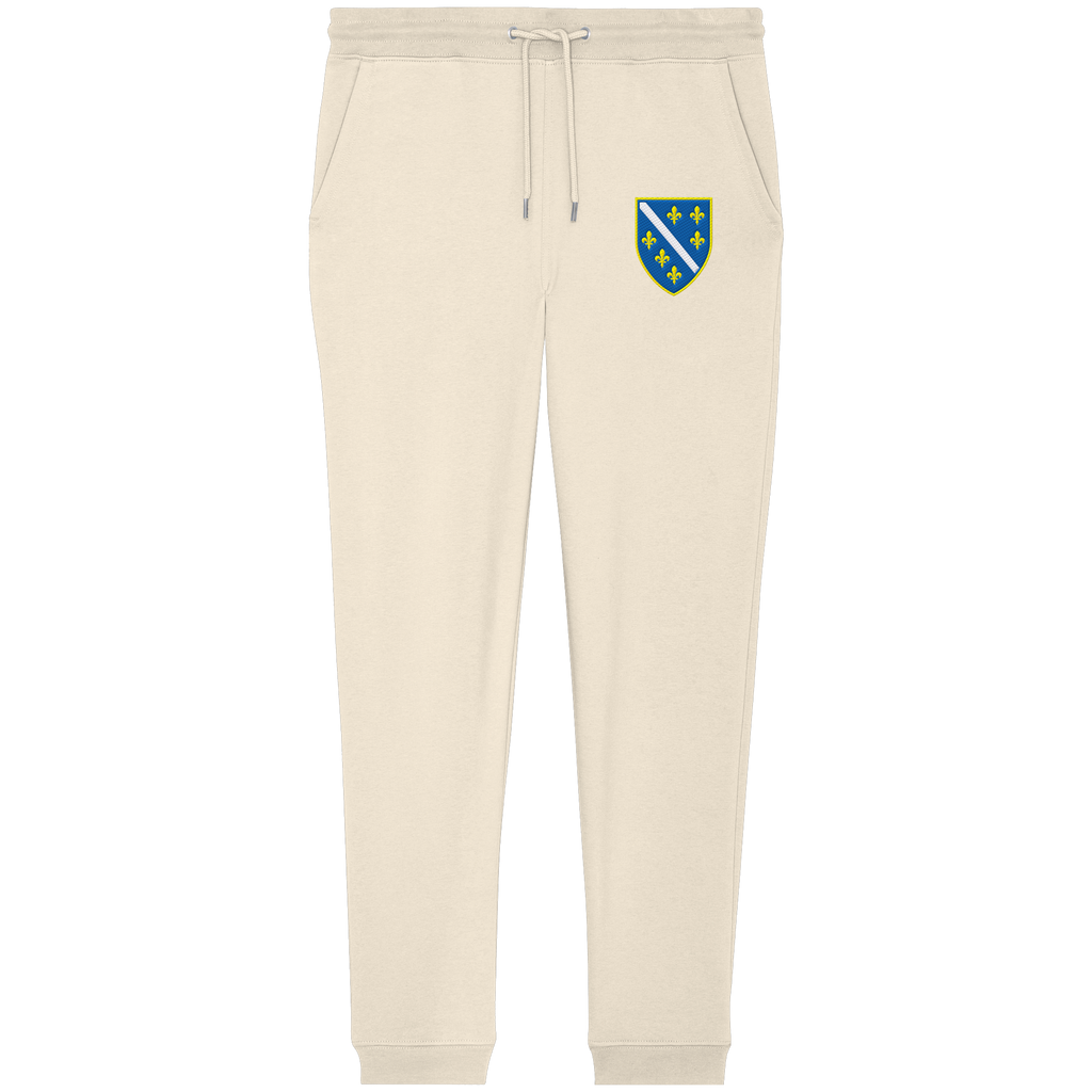 Premium organska jogging pantalone sa grbom Bosne i Hercegovine i vezom | Stanley/Stella – Unisex