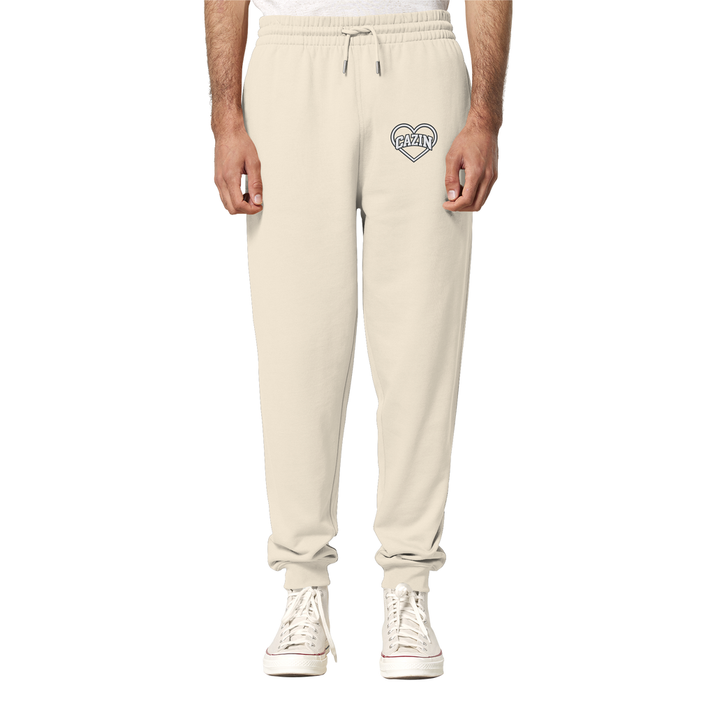 CAZIN Premium organske jogger hlače sa vezom srca | Unisex