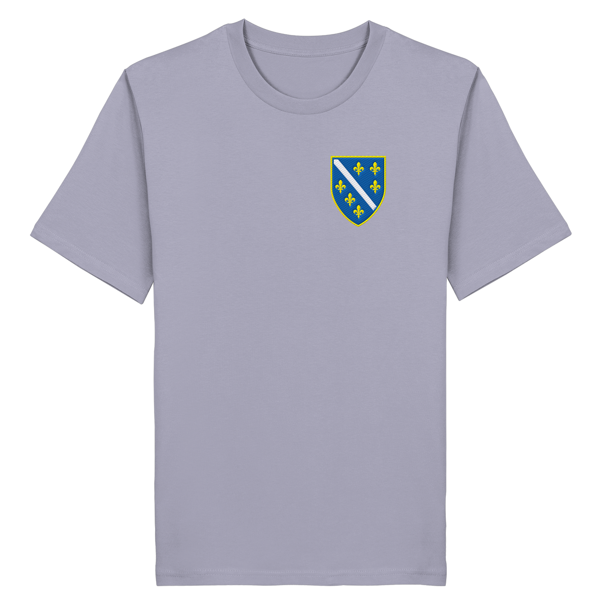 Premium organska majica s grbom Bosne i Hercegovine i vezom | Stanley/Stella – Unisex