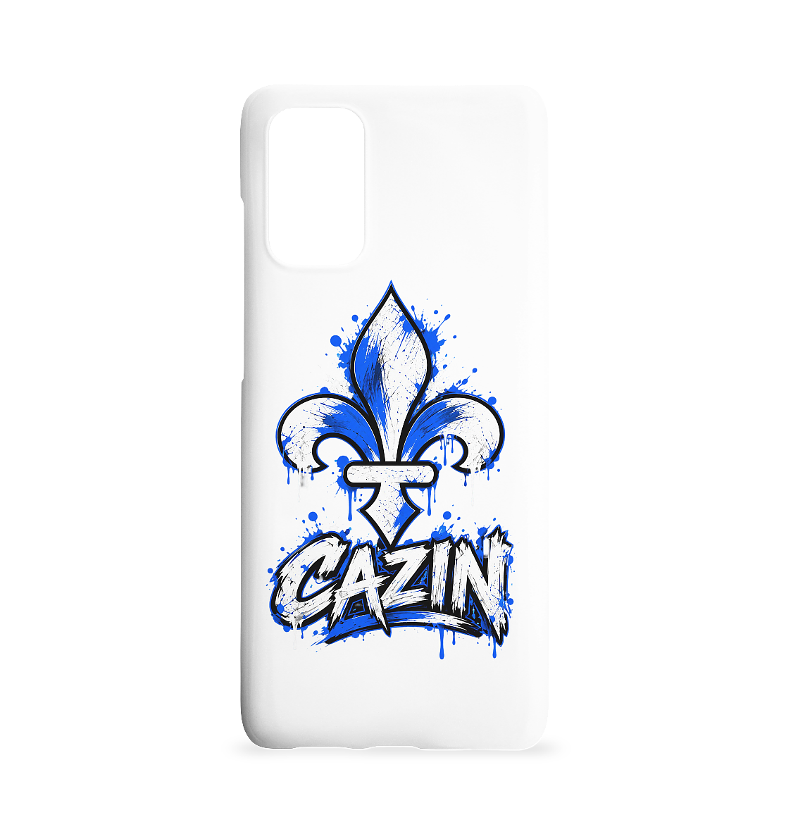 CAZIN futrola za mobitel – Bosanska ljiljan u grafiti dizajnu | Balkan Style - Futrola za Samsung Galaxy S20+ mobitel