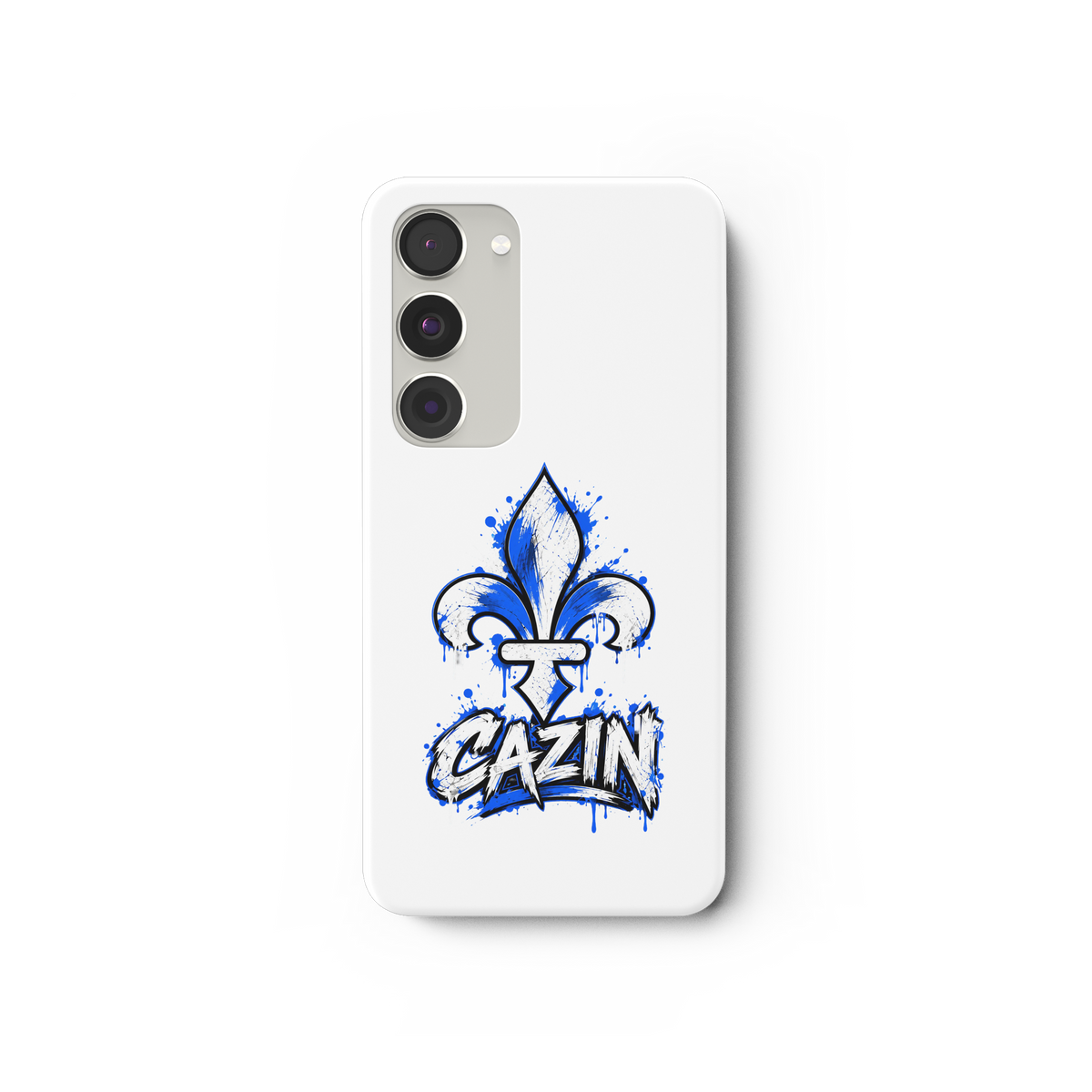 CAZIN futrola za mobitel – Bosanska ljiljanu u grafiti dizajnu | Balkan Style - Futrola za Samsung Galaxy S23