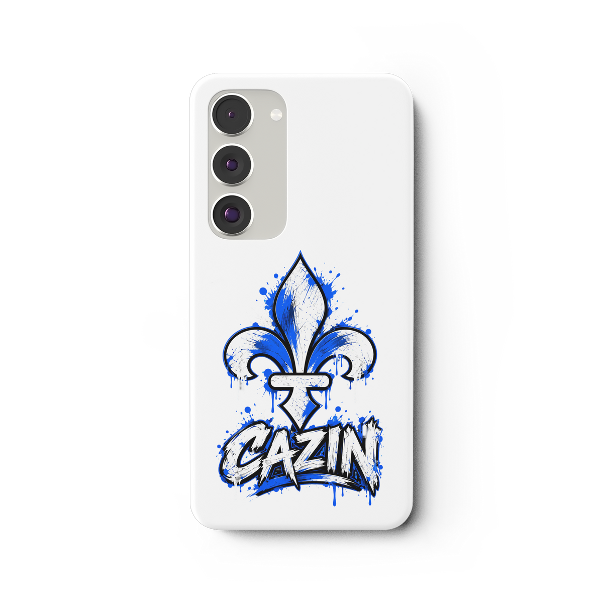 CAZIN futrola za mobitel – Bosanska ljiljan u grafiti dizajnu | Balkan Style - Futrola za Samsung Galaxy S23 Plus mobitel