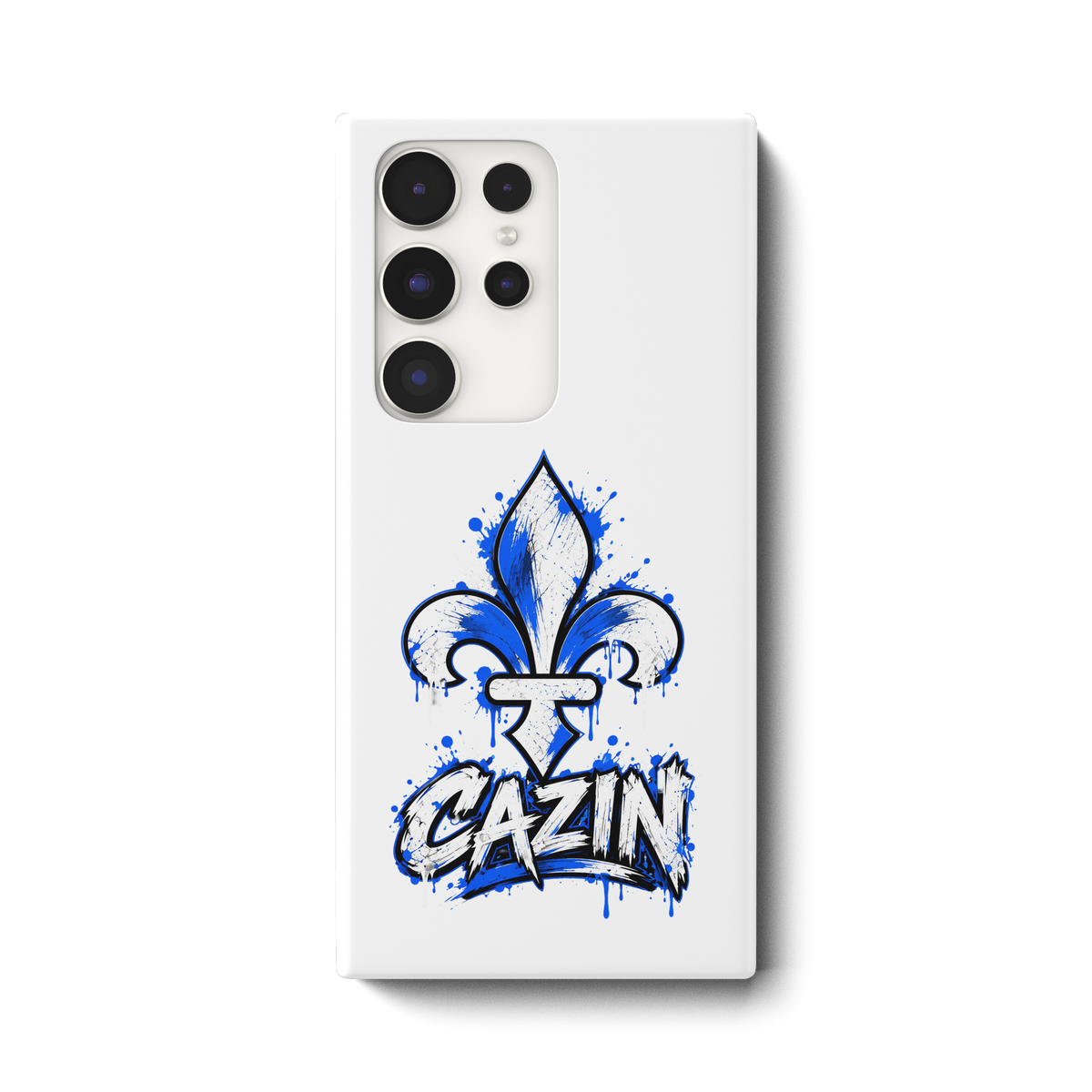 CAZIN futrola za mobitel – Bosanska ljiljanu u grafiti dizajnu | Balkan Style - Futrola za Samsung Galaxy S23 Ultra mobitel