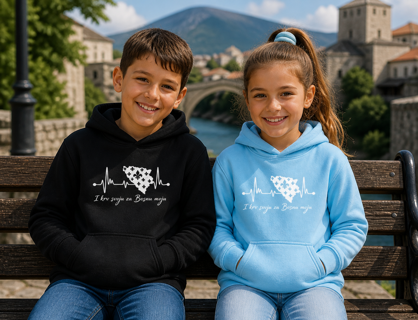 Dječiji osnovni duks Bosna – Bosna otkucaj srca | Prednja štampa