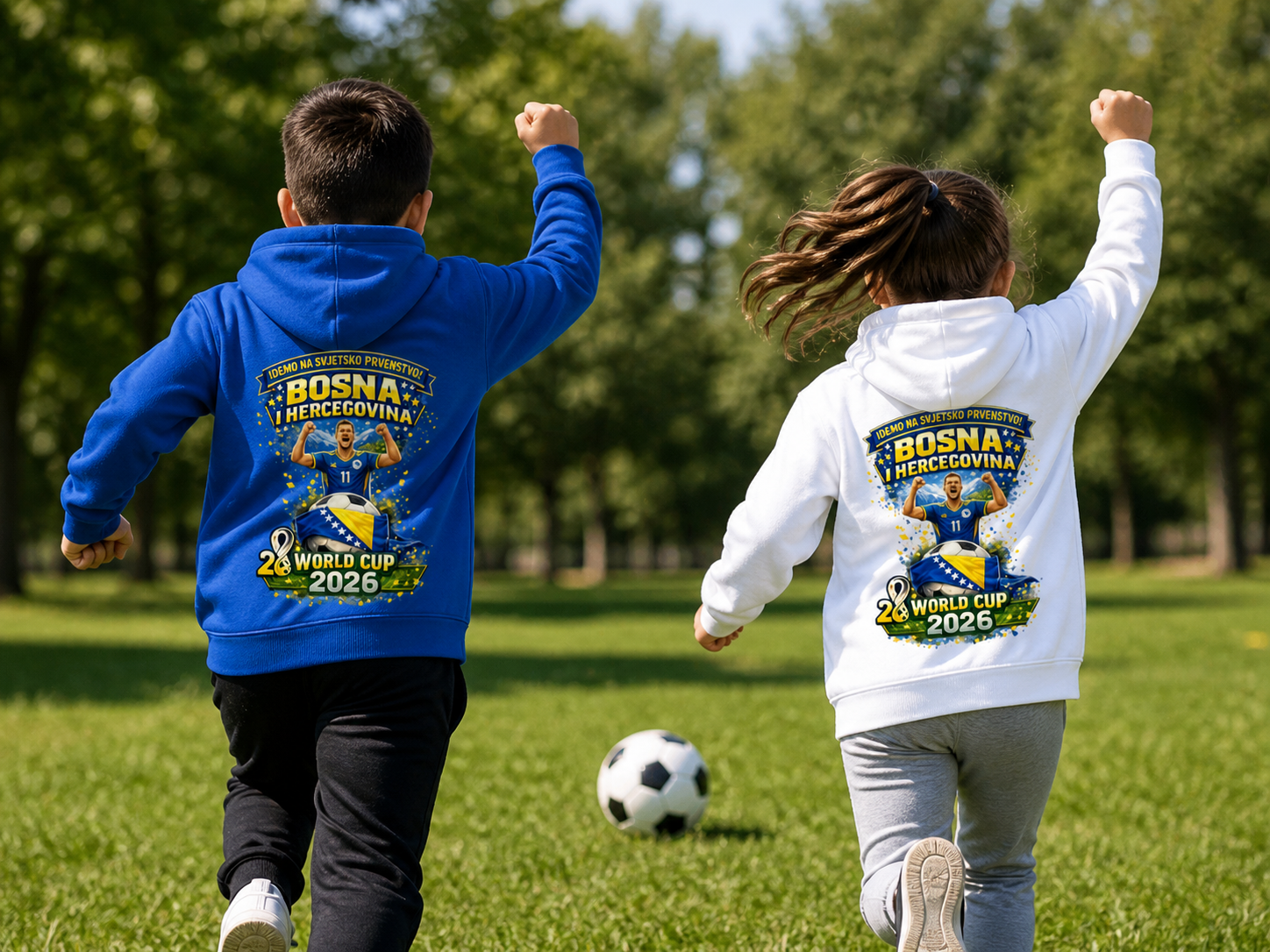 Dječiji osnovni duks – Bosna | Dizajn 01 | Print na leđima